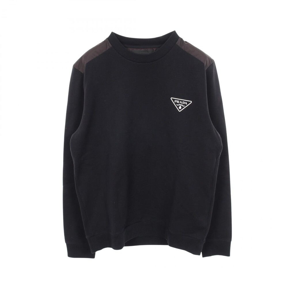 Prada Triangle Logo Crew Neck Paneled #351100P79B
